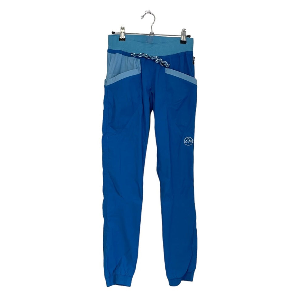 La Sportiva Teal Blue Mantra Hiking Climbing Pants Small